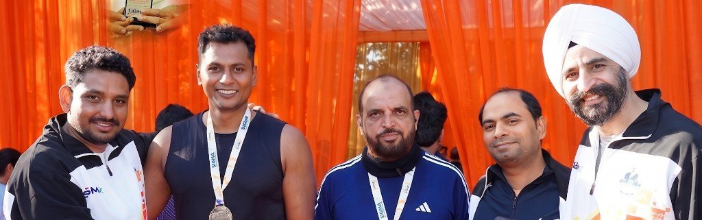 Sigma team celebration with awards